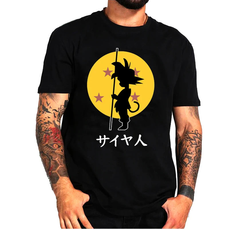 

Anime Summer Men's T-Shirt Cartoon let in air Cotton Print Women's T-shirt Children's Boys and Girls Short Sleeve
