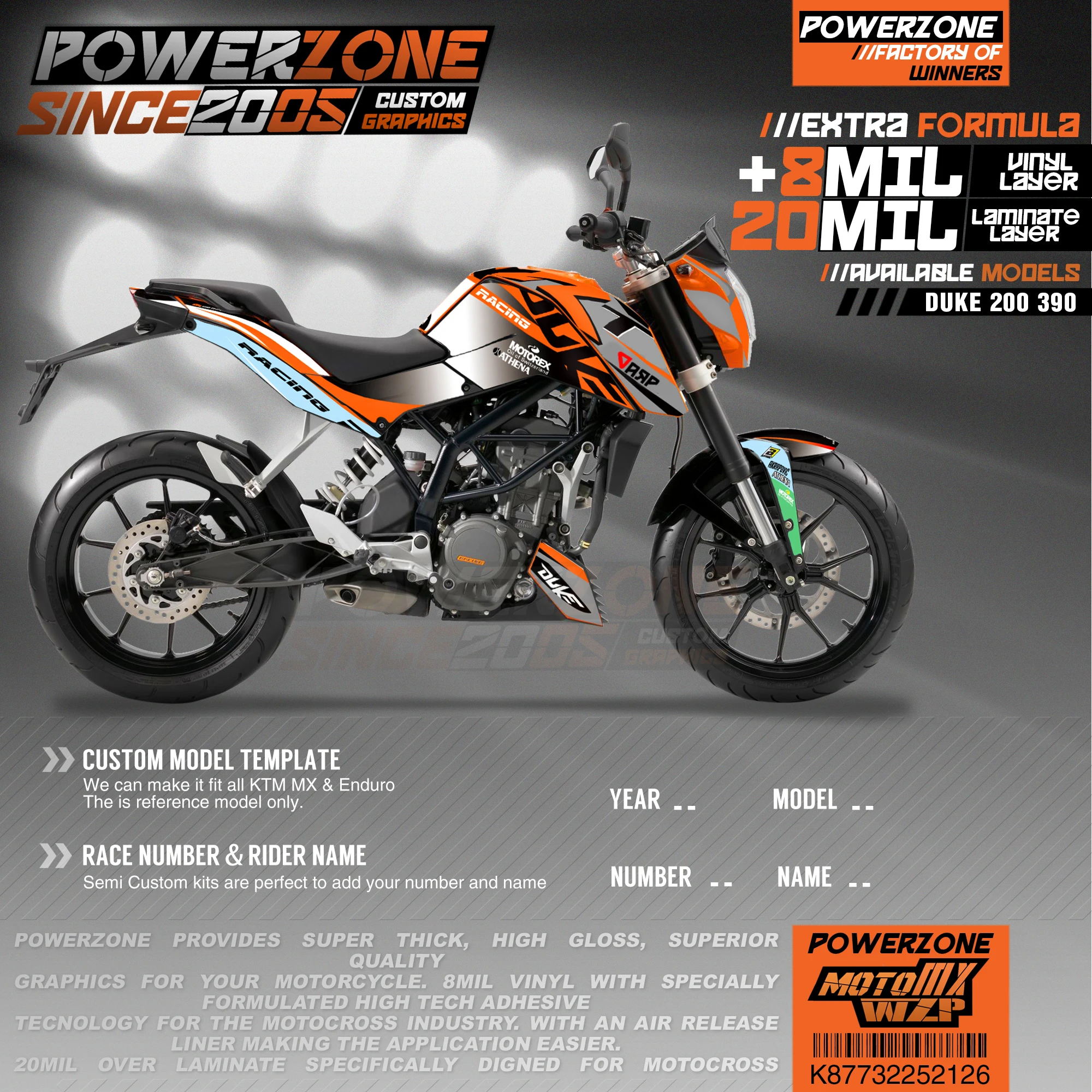 KTM DUKE 200, 390, 2011 