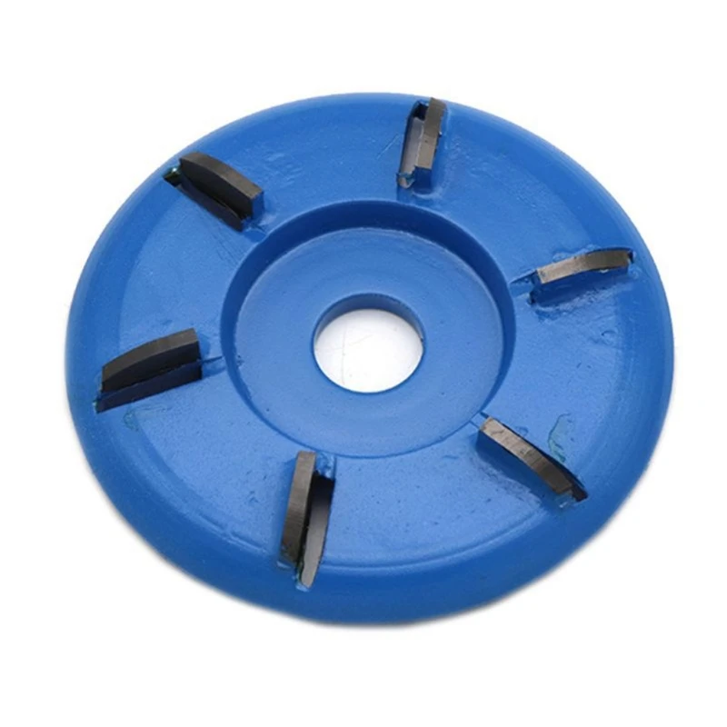 

90mm Diameter 16mm Bore Rotary Planer Curved Blade Power Wood Carving Disc Arc Milling Mill Carpentry Disc Easy to Use