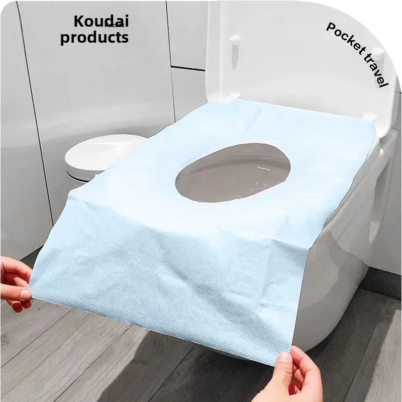 Одноразовое покрытие на сиденье унитаза для женщин Стикеры путешествий