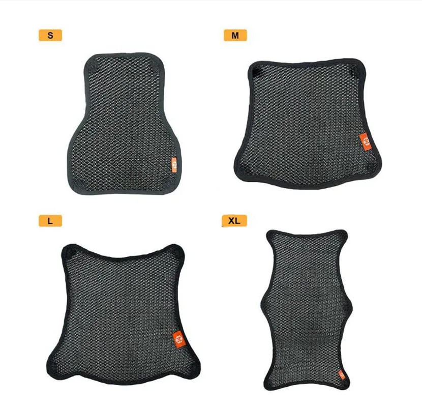 Motorcycle Seat Cushion Cover 3D Mesh Protector Insulation Cushion Honeycomb Seat Cover Cushion Universal For Electri Motorbike