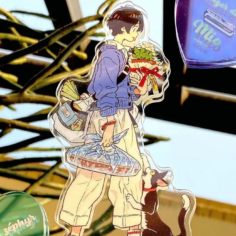 Странные от берега фигурка на акриловой подставке Jun Hashimoto shikaharра Minato Аниме