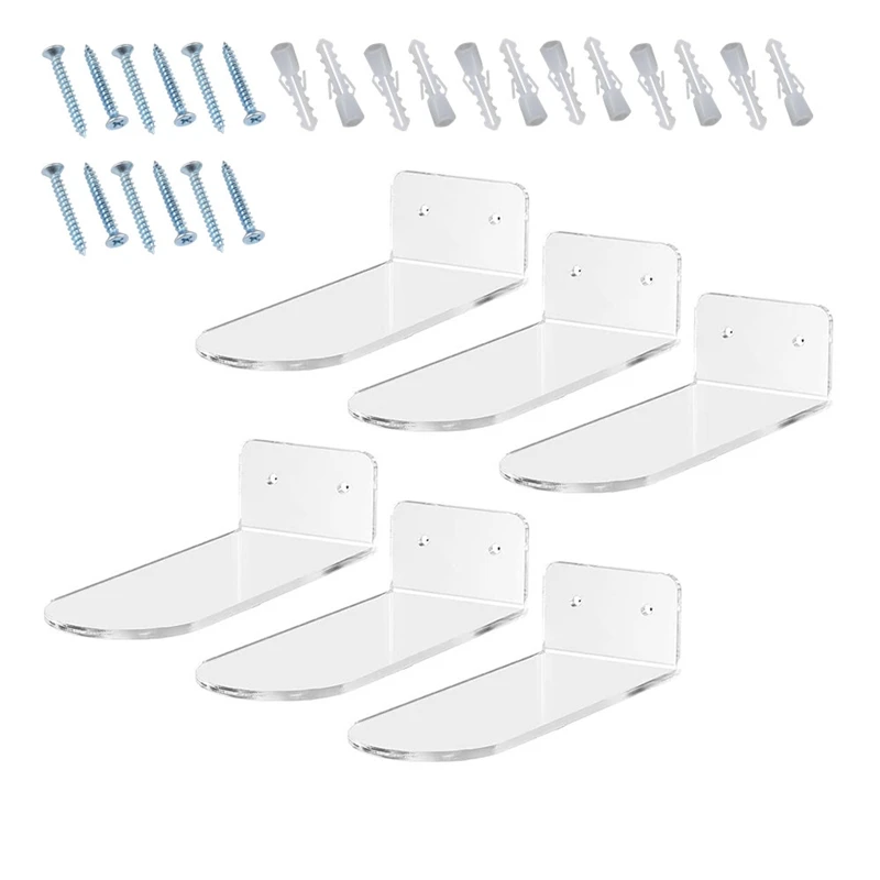 

Floating Shoe Display Stand - 6 Shoe Shelf For Wall - Sneaker Levitation Display Shoe Wall Shelf