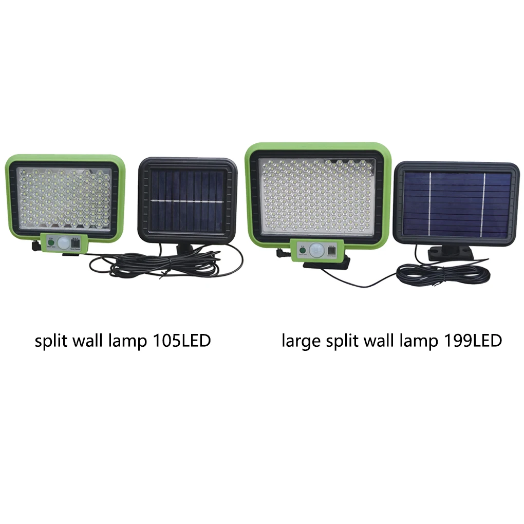 

LED Solar Wall Light Outdoor Energy-saving Lighting Lamp Street Courtyard