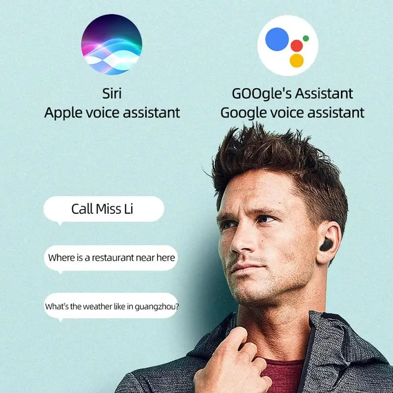 TWS-стереонаушники E7S с поддержкой Bluetooth 5 0 и микрофоном | Электроника