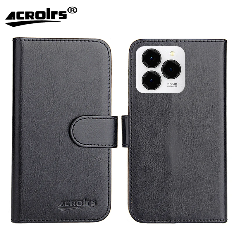 Чехол Ulefone Note 20 Pro 6 75 дюйма цветов модный флип-кошелек слоты для карт кожаный