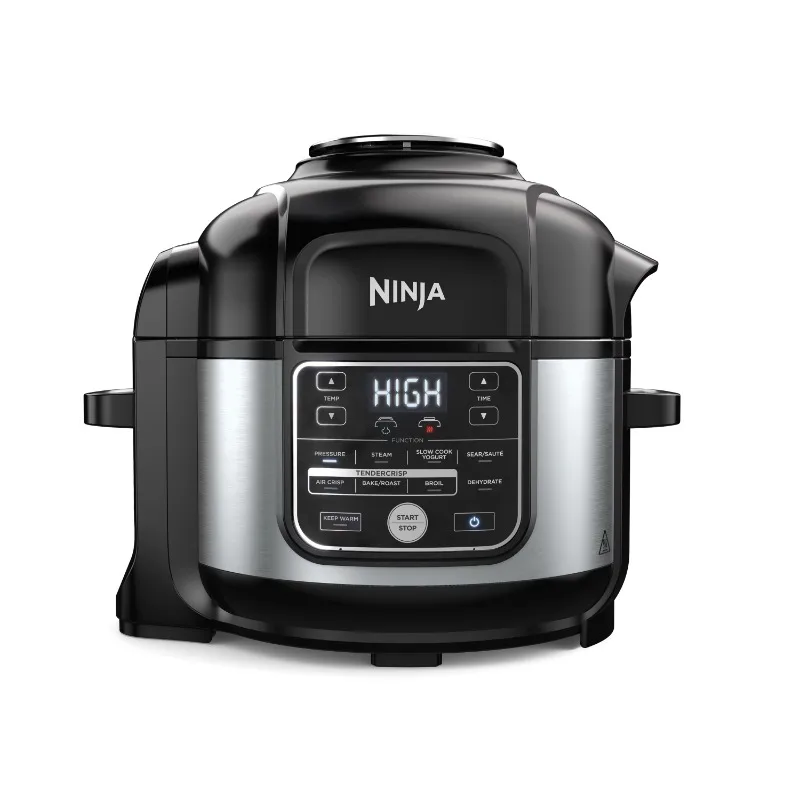 

Ninja® Foodi® 10-in-1 6.5-Quart Pro Pressure Cooker Air Fryer Multicooker, Stainless, OS300