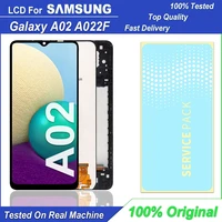 6 5 original lcd display for samsung galaxy a02 a022 sm a022f lcd touch screen digitizer assembly for galaxy a02 lcd display
