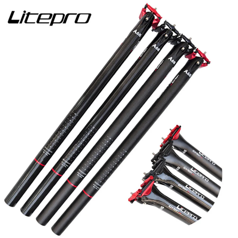 Велосипед Складной Litepro A65 из углеродного волокна 31 8 дюйма 33 9*580 мм - купить по