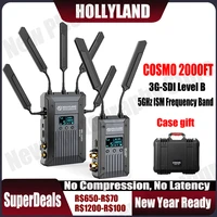 hollyland cosmo 2000 wireless video transmission system broadcast image transmitterreceiver sdi 2000ft 1080p low latency