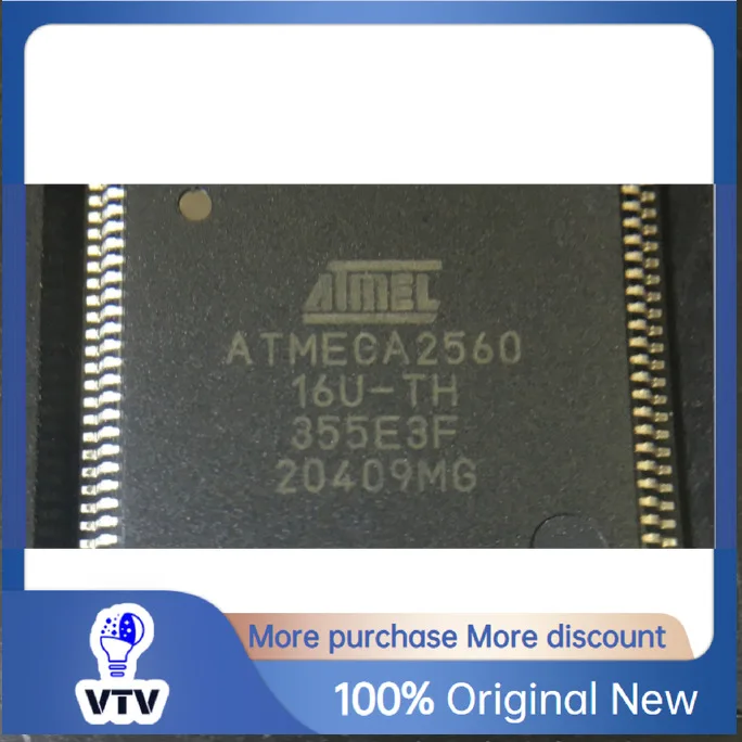 

Original New ATMEGA2560-16AU Integrated Circuit Chip