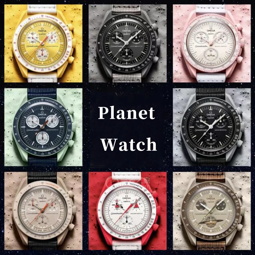

Часы наручные мужские с Лунной посадкой, роскошные оригинальные светящиеся Модные кварцевые с хронографом для пары, 2022