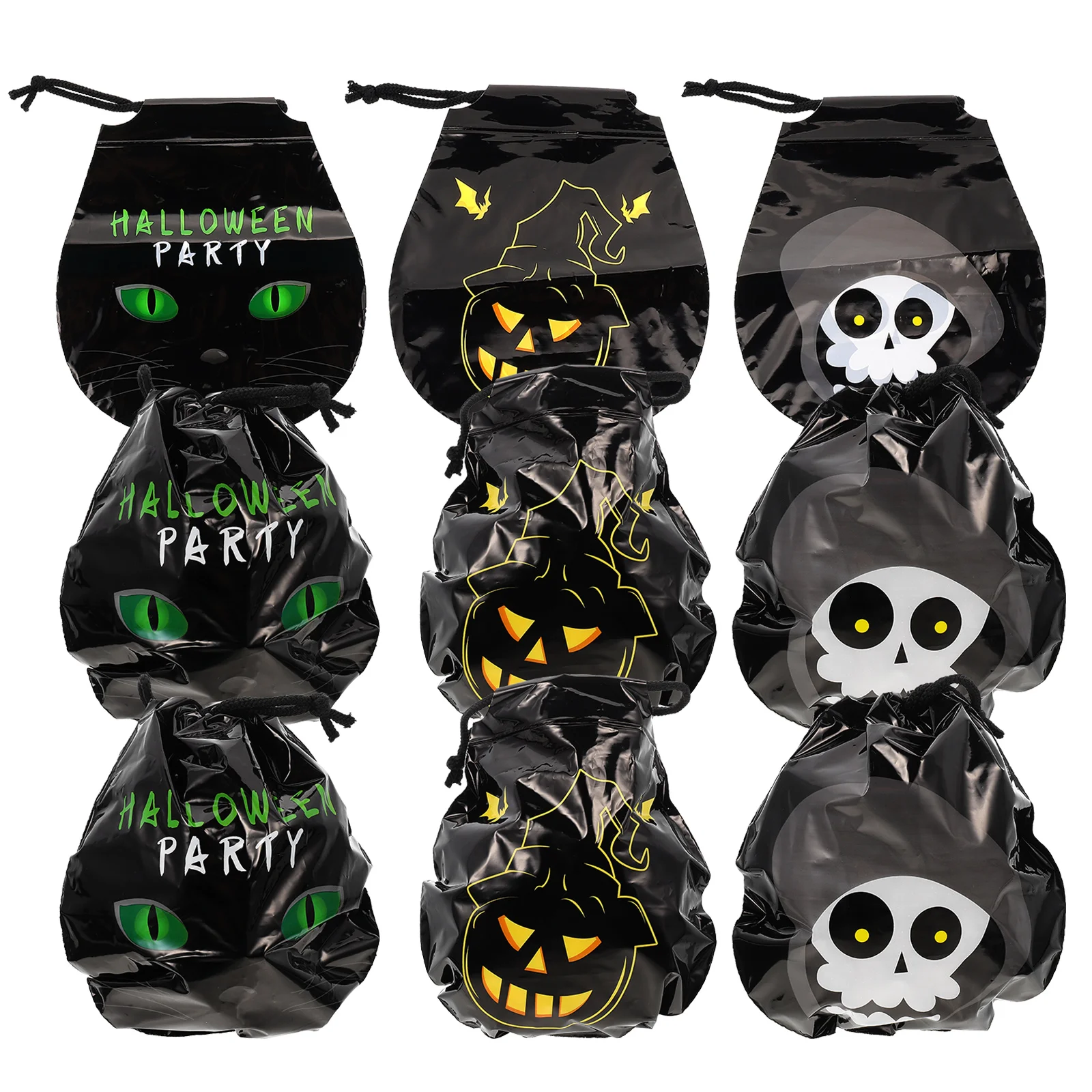 

Bagscandy Treat Bag Drawstring Partyfavor Gift Pouches Snack Pouch Trick Or Ghost Goodie Pumpkin Packing Wrapping Theme Small