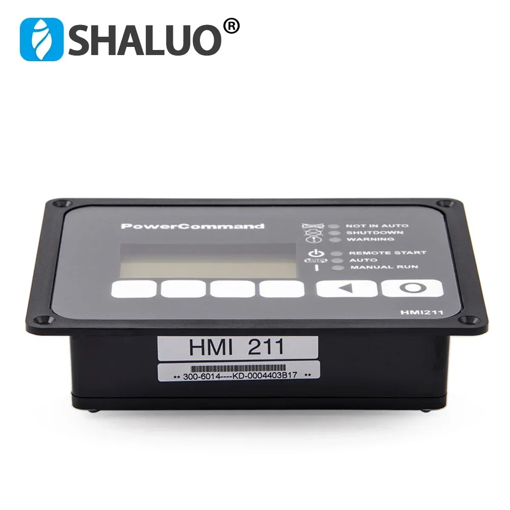 Оригинальный контроллер генератора HMI211 панель управления 300-6014 запчасти для