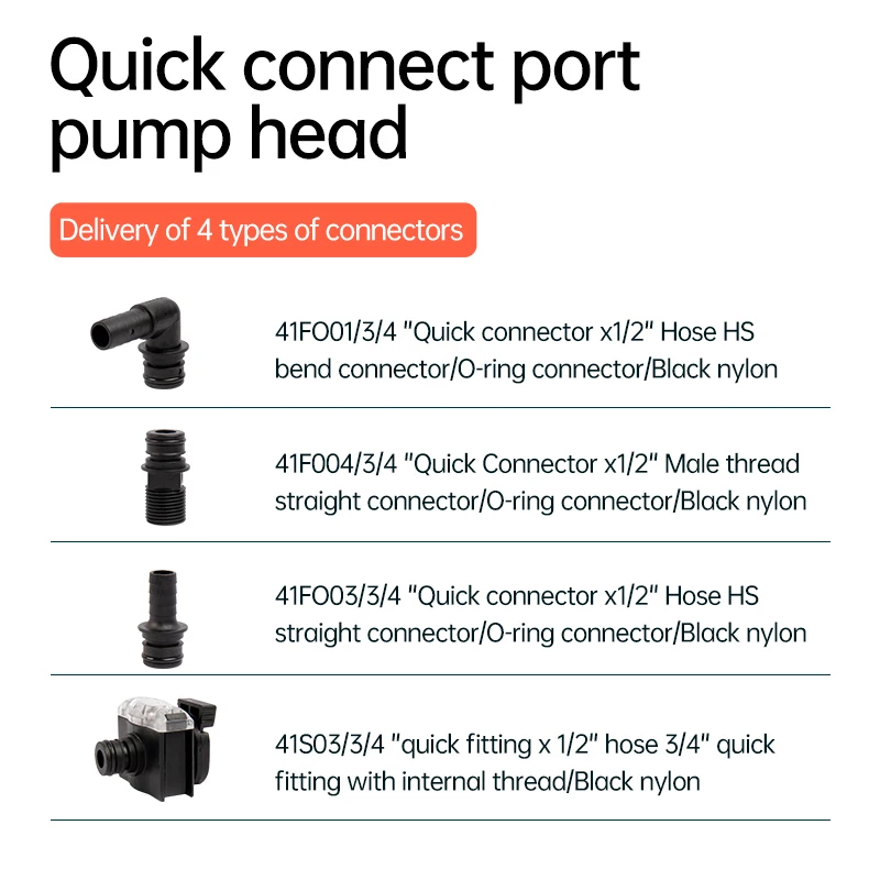 Seaflo 41 Serises 12 В 24 постоянного тока Мембранный насос Самовсасывающий