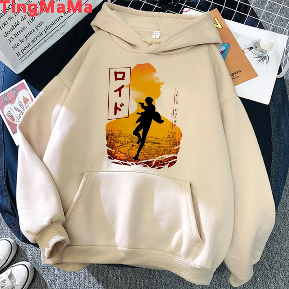 

spy x family hoodies women 90s Kawaii anime Hood women harajuku pulls