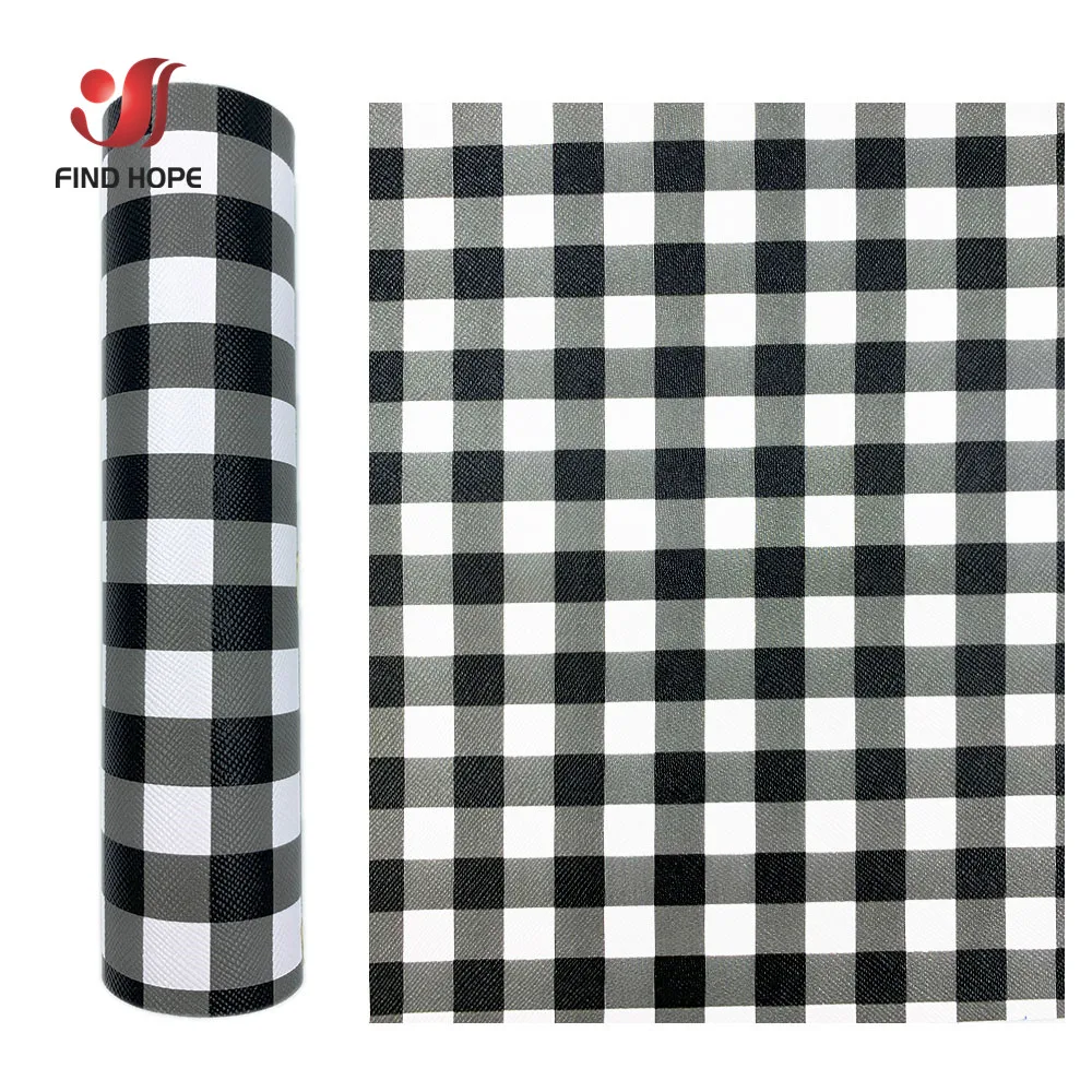 20x120 См Серо-белая Клетчатая Виниловая Искусственная Кожа Для Брошей сделай Сам