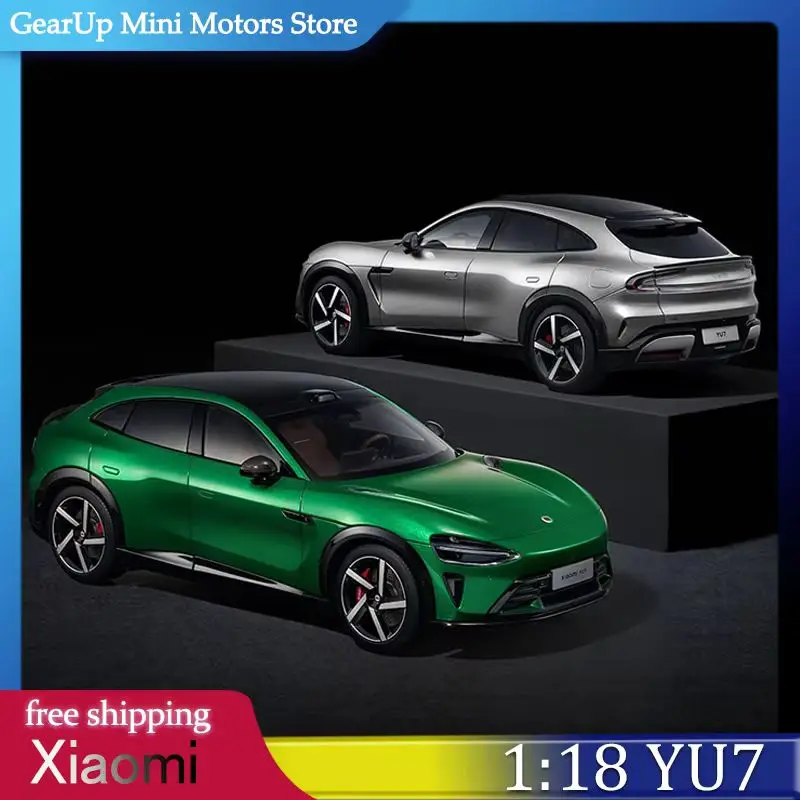Модель внедорожника Xiaomi YU7 Jewel Green 1:18 | AliExpress