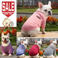 classic warm dog clothes pet sweaters for small breed french bulldog chihuahua york autumn and winter clothing for dogs cat soft
