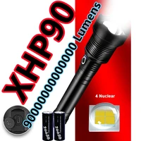 super powerful xhp90 led flashlight 18650 torch usb rechargeable flash light outdoor work lamp xhp70 flashlight hunting lantern