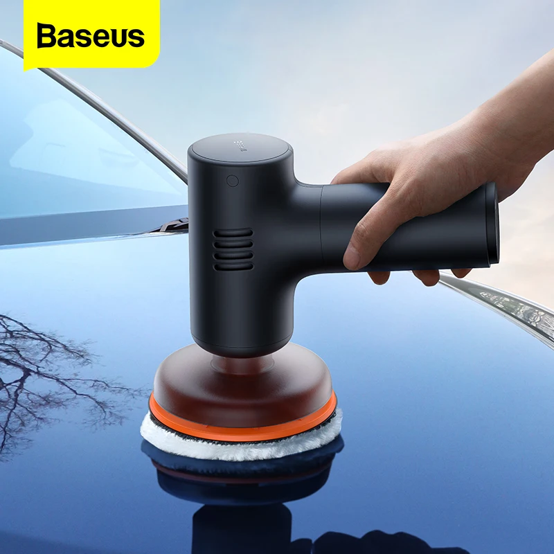 

Wireless Car Polishing Machine Cordless Adjust Speed Automotive Polisher For Car Body Clean Home Wireless Waxing Polish
