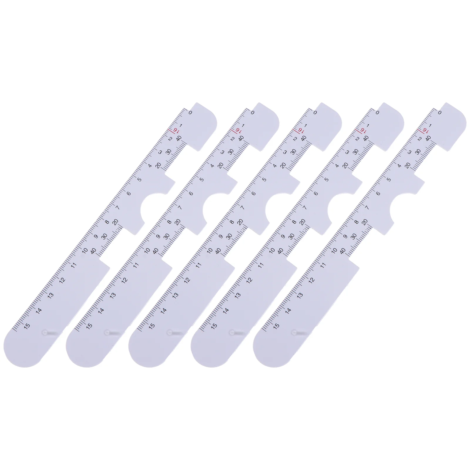 

PD Ruler 5pcs Optical Ruler Pupillary Distance Ruler Pupil Distance Measurement Tool for Eyeglasse Ordering Glasses Online