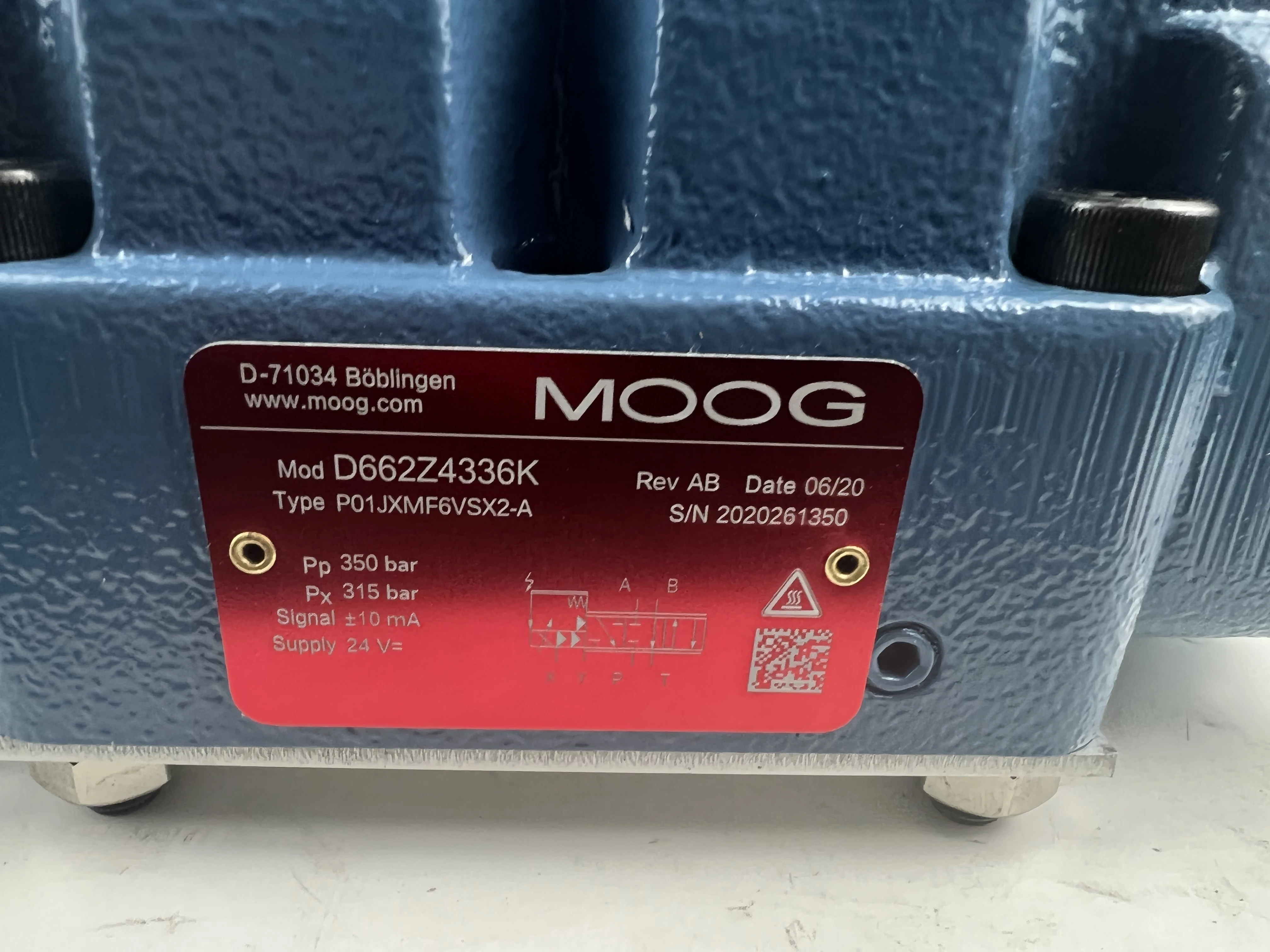 Серводвигатель гидравлический магнитный пропорциональный