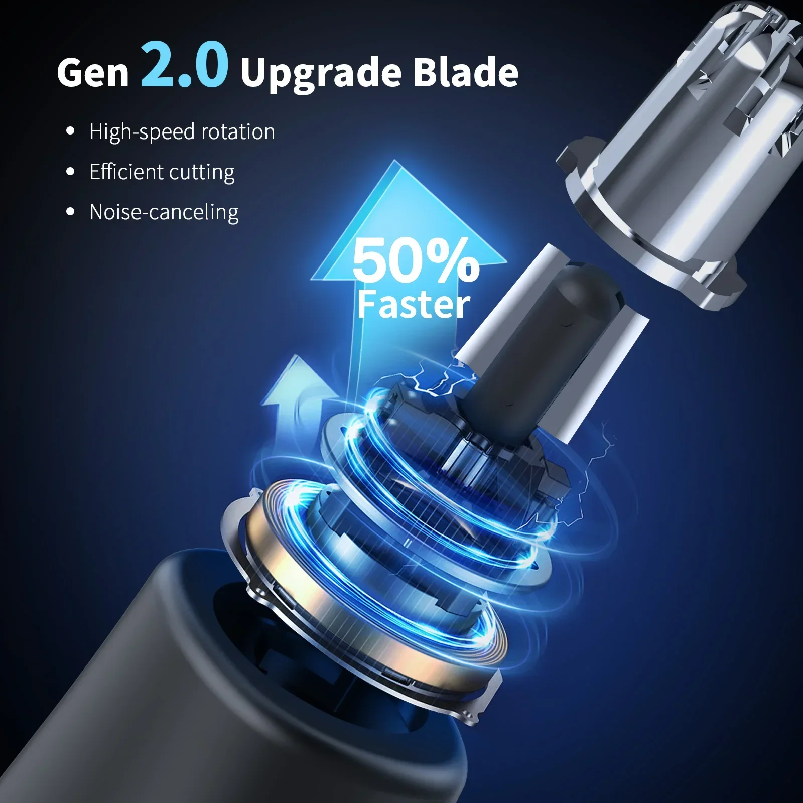 Сменная головка триммера для волос в носу Yinke Philips One Blade QP2724 QP2834 QP2520 QP2530 QP2620 QP2630