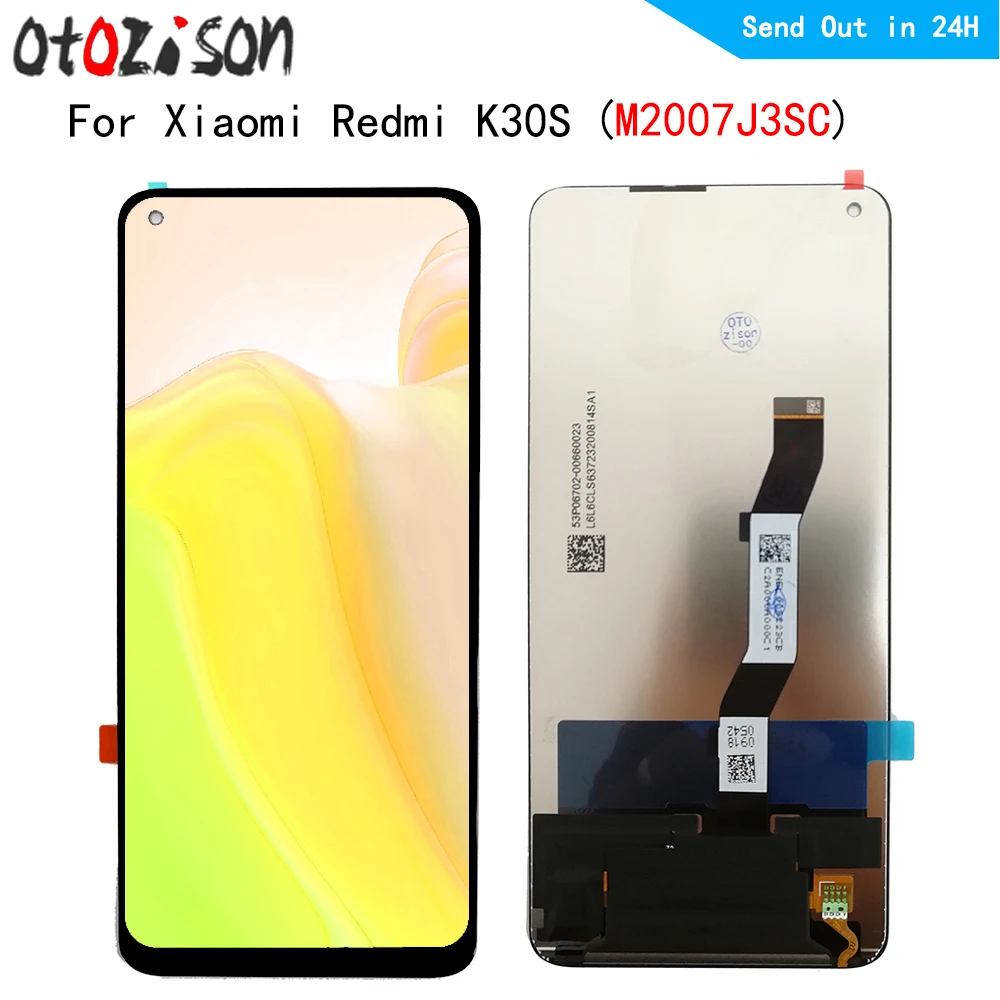 ЖК-дисплей IPS 6,67 дюйма для Xiaomi Redmi K30S M2007J3SC, ЖК-дисплей с сенсорной панелью, дигитайзер с рамкой в сборе для Redmi k30s