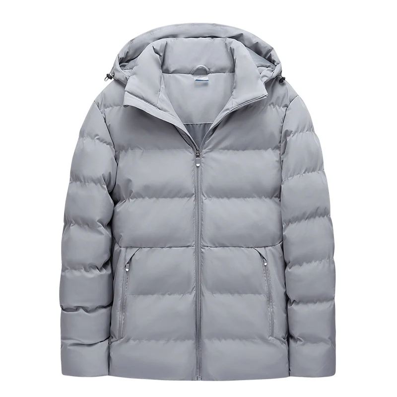 VARSANOL 3 Areas Heated Jacket Men USB Winter -5℃ Electric Heating Hooded Mens Jackets Warm Thermal Coat Clothes Heatable Jacket