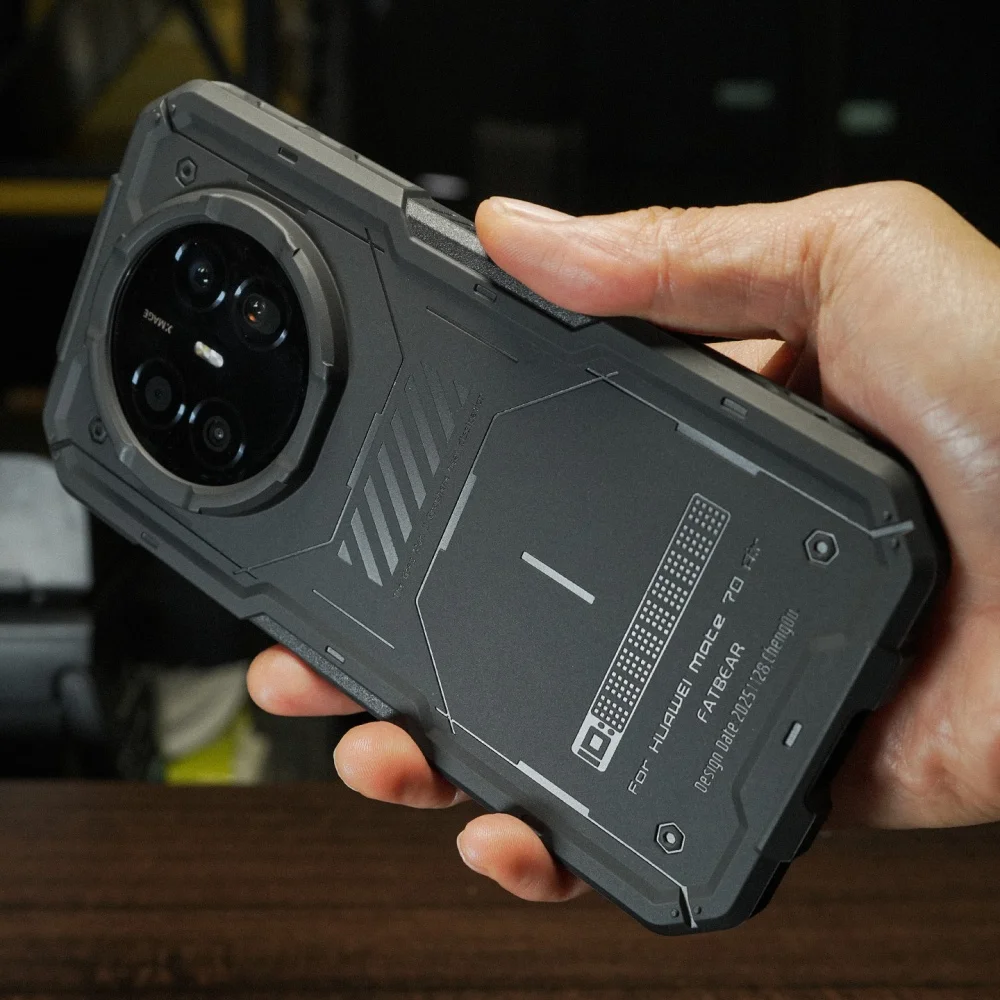 Фото Противоударный защитный чехол FATBEAR Military Grade для HUAWEI Mate 70 Air Magnetic version Fundas №1