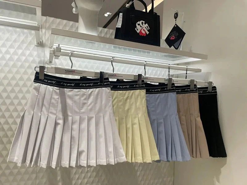 

Golf skirt children 2023 new anti-light skirt golf clothing slim sports skirt quick dry spring and summer pleated short