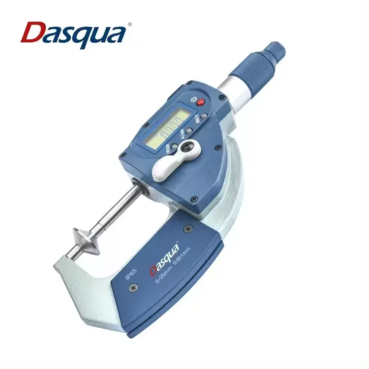 Dasqua IP65 Водонепроницаемые цифровые дисковые микрометры с быстрым перемещением