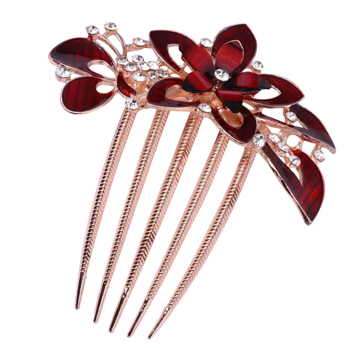 

Floral Bridal Comb Bride Earrings Wedding Day Wedding Hair Bridal Hair Combs Colorful Flower Comb Wedding Veil