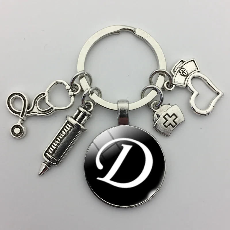 Новый медицинский инструмент подвеска доктор медсестра шприц брелок-стетоскоп