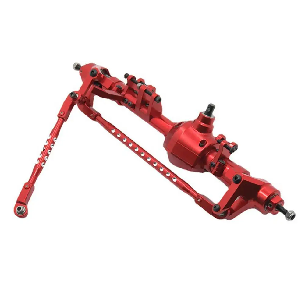 

Front Axle Steering Rod Metal Upgrade Modification Steering Gear Rod for Axial 1/6 Scx6 Remote Control Car