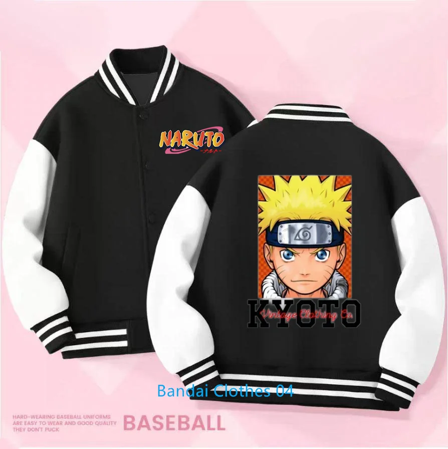 Теплое повседневное пальто с принтом Наруто для мальчиков и девочек от 2 до 14 лет