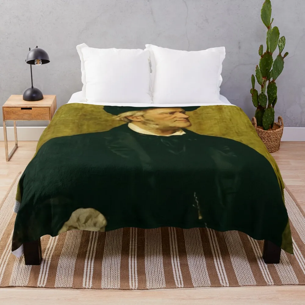 

Винтажное одеяло Ричард Вагнер, пушистое одеяло s