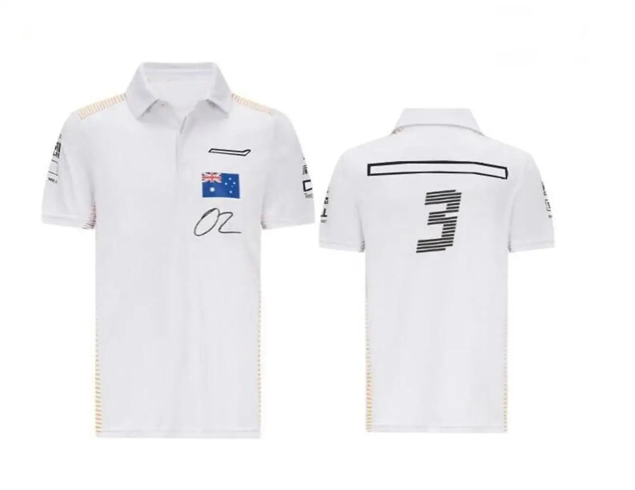 

F1 team lapel POLO shirt short-sleeved T-shirt car work racing suit customized the same paragraph