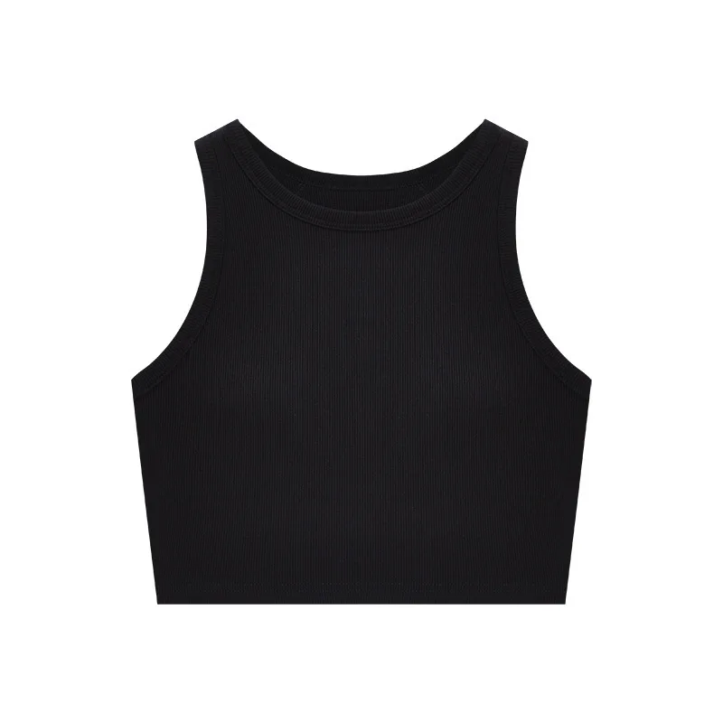 

Sleeveless Vest Sling Short Maternity Modal Black
