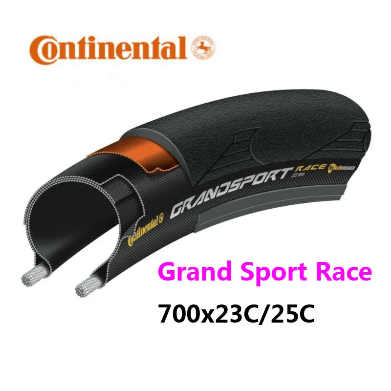 Fold Tire Continenta Grandsport Race Road Fold Tire 700x23c 700*25c Road Bike Pneu Tyre Cycling Accessories