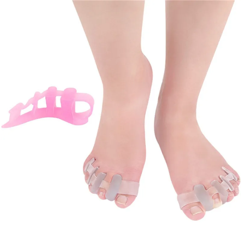 

1 Pair Of Thumb Valgus Orthosis Toe Separator Toe Finger Hallux Valgus Correction Rehabilitation Orthosis