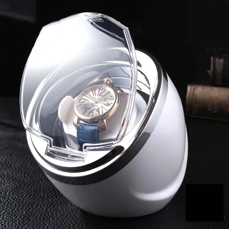 Mini Automatic Mechanical Watch Winder Rotating Watch Winder Box Shaker Luxury Transparent Watchwinder Automatic Gift Ideas