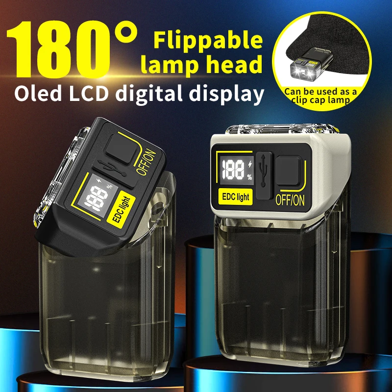 Фонарик для повседневного использования высокая яркость вращение на 90 °