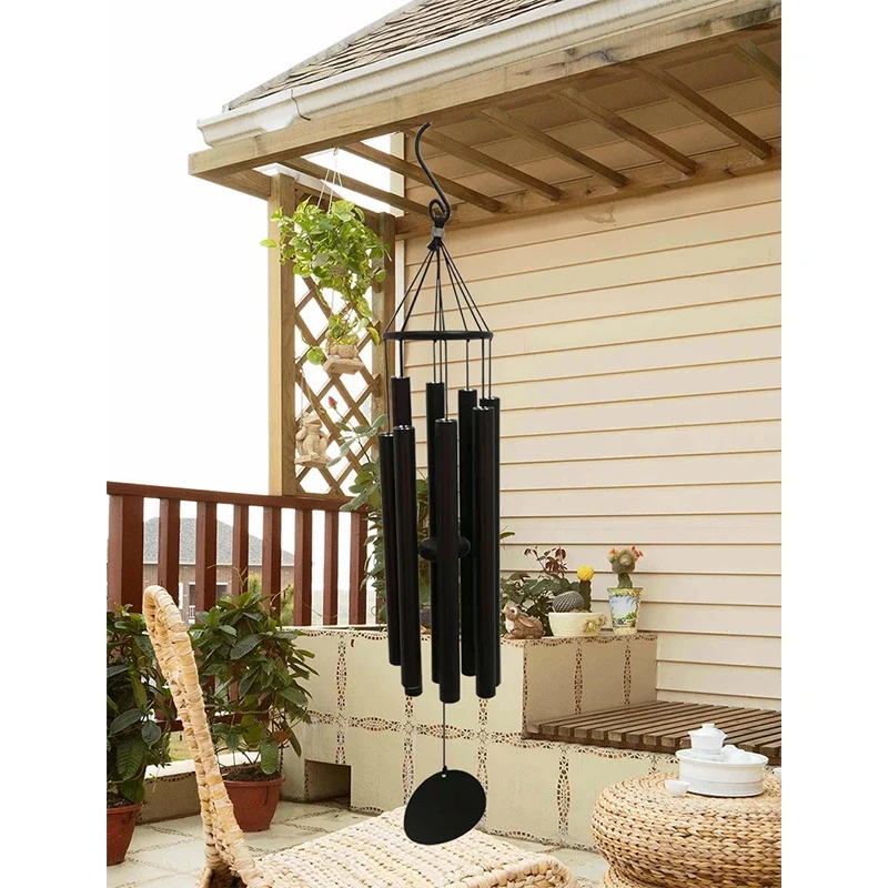 

Wind Chimes Outdoor Large Deep Tone 8 Metal Tubes Wind Chimes for Home Garden/Yard/Balcony Deco