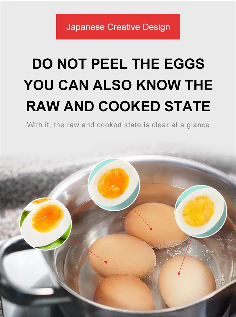 Распродажа кухонный таймер для варки яиц меняющий цвет креативный температурный