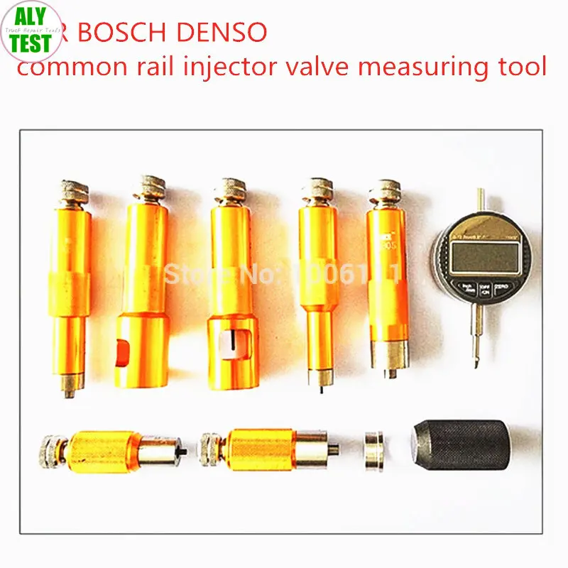 

1 шт. для дизельного инжектора BOSCH DENSO, Форсунка с общей топливной магистралью, арматурный подъемник, Наборы инструментов для измерения хода ...