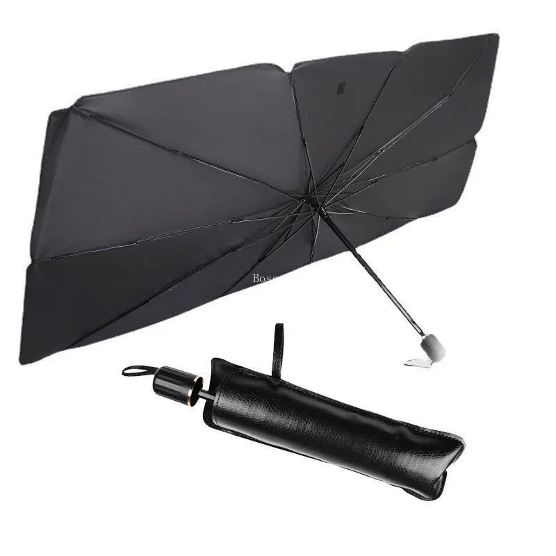 

Складной автомобильный солнцезащитный зонт, оттенки для лобового стекла, солнцезащитный козырек, УФ-защита, теплоизоляция, для салона авто...