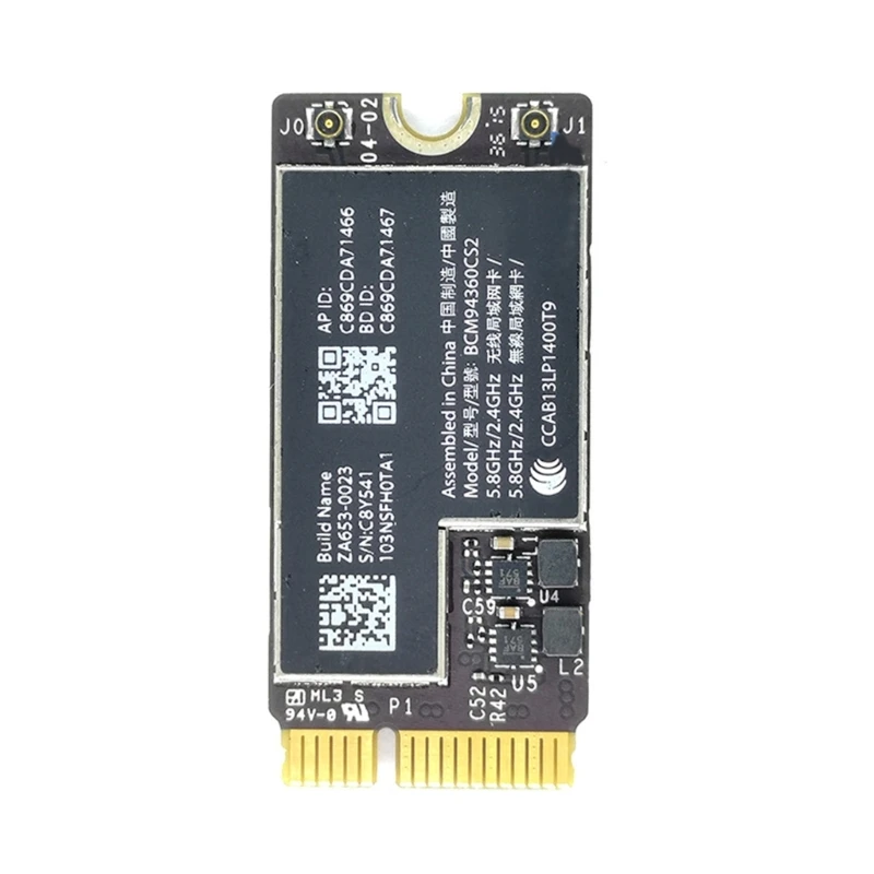 

BCM94360CS2 Bluetooth-compatible4.0 Wifi Airport Card For Book Air 11" 13" A1466 A1465 2013 2014 2015 2017 Years