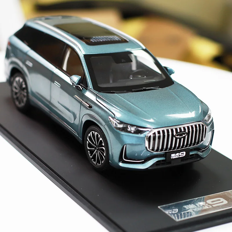 

Chery 1:18 Tiggo 9 8 7 Model Autobahn Polizei SUV Gift Decoration Adult Play